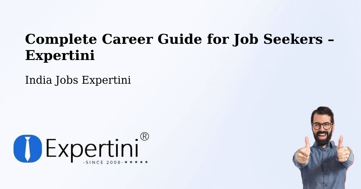 Career Guide for Job Seekers – Garulia - Garulia, India Jobs Expertini